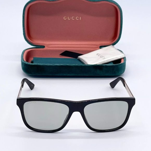 Sale! New Gucci Unisex 57mm Black and Grey Sunglasses!